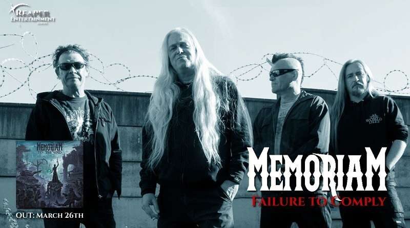 MEMORIAM: Δείτε το lyric video του νέου single "Failure To Comply"