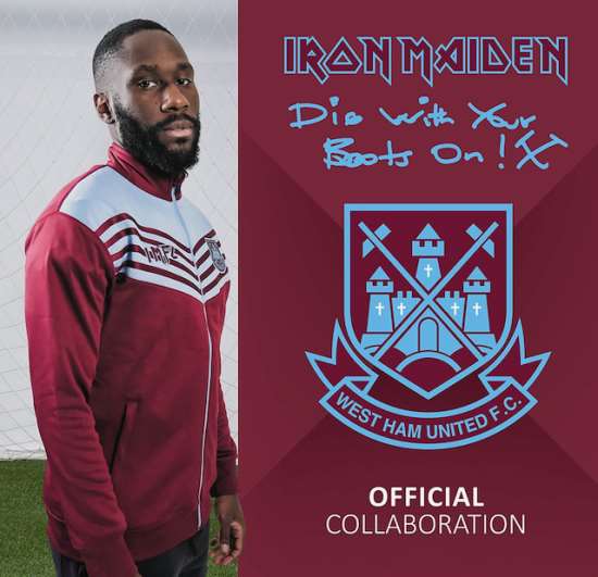 Arthur Masuaku-Iron Maiden-West Ham United-Die With Your Boots On