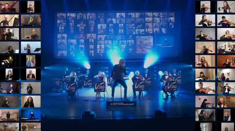 Το Fear Of The Dark απο 160 μουσικούς συμφωνικής ορχήστρας