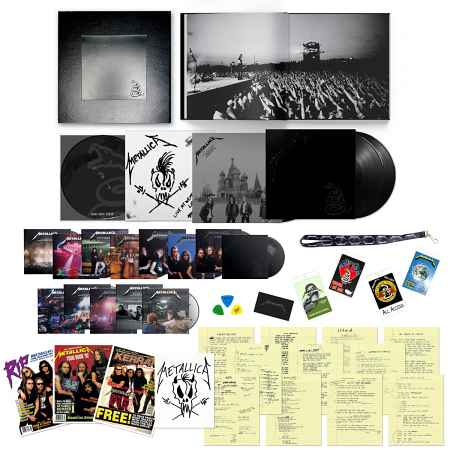 Metallica-Black Album - Deluxe Box Set -Contents