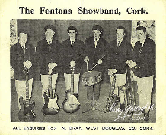 Rory Gallagher-Με τους Fontana, 2oς απο αριστερά