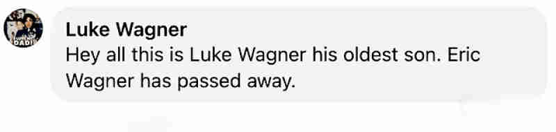 Η ανακοίνωση του Luke Wagner