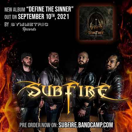 Subfire - Define The Sinner banner