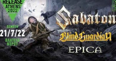 Epica - Sabaton - Blind Guardian - Release Athens