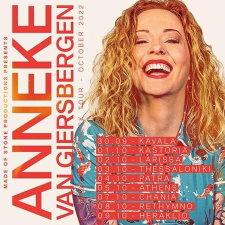 Anneke Van Giersbergen - Darkest Skies Greek tour