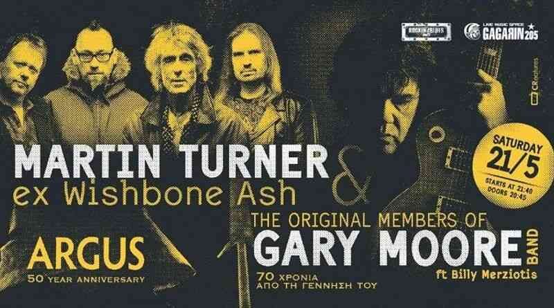 Martin Turner (ex Wishbone Ash) w the original members of Gary Moore band @ Gagarin 205