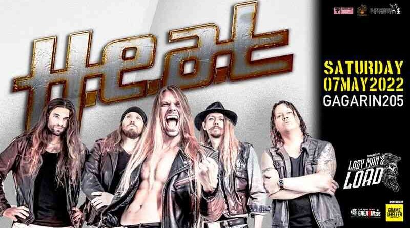 H.E.A.T, Lazy Man's Load: Σάββατο 7 Μαΐου @ Gagarin 205