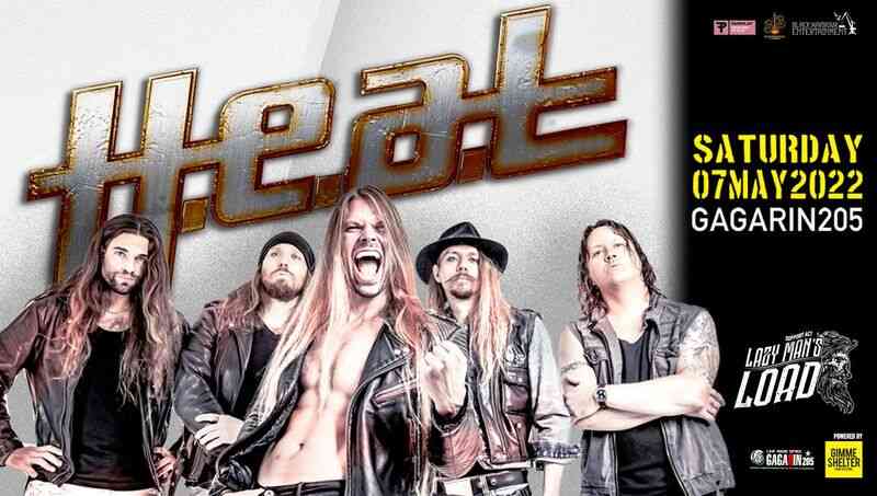 H.E.A.T, Lazy Man's Load: Σάββατο 7 Μαΐου @ Gagarin 205
