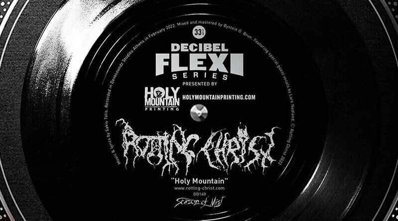 Rotting Christ - Holy Mountain - Decibel Flexi Series