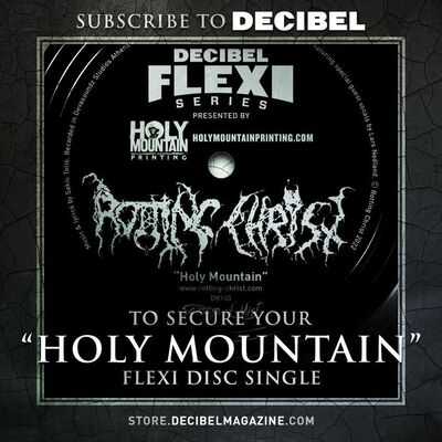 Rotting Christ - Holy Mountain - Decibel Flexi Series cover