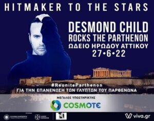 Desmond Child Rocks The Parthenon