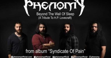 PHENOMY: Video για το "Beyond The Wall Of Sleep (A Tribute To H.P. Lovecraft)"