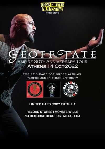 Geoff Tate @ Gagarin 205 