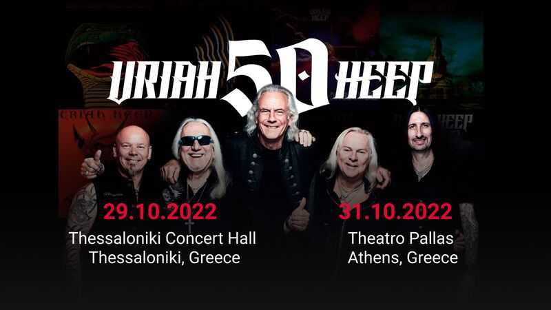 Uriah Heep live in Greece 2022
