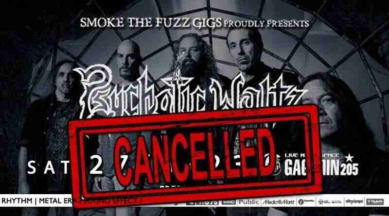 Ακυρώνεται το live των Psychotic Waltz στο Gagarin 205