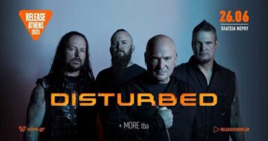 DISTURBED: Τον Ιούνιο στο Release Athens