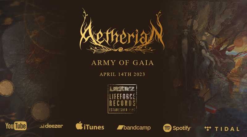 AETHERIAN: Νέο single / lyric video "Army of Gaia"