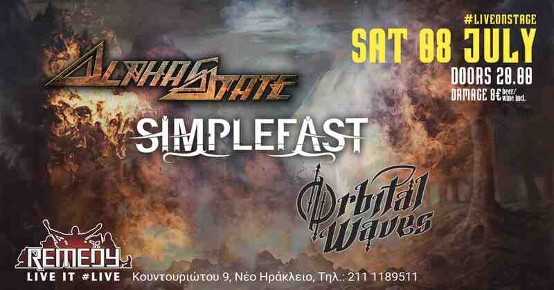 Alphastate, Simplefast, Orbital Waves @ Remedy