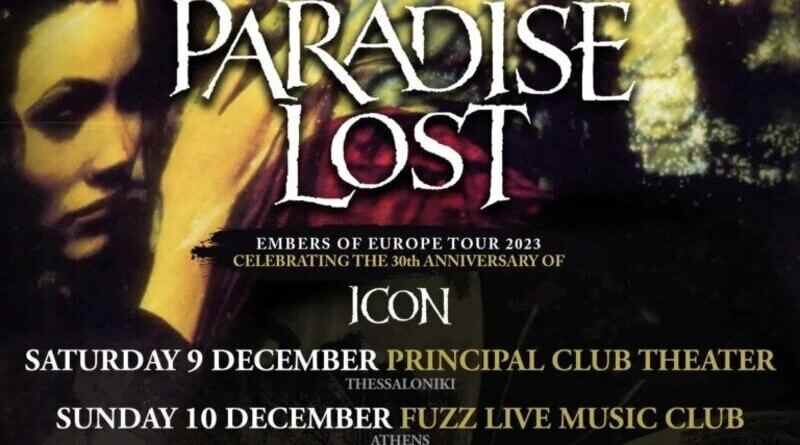 Paradise Lost live in Greece 2023