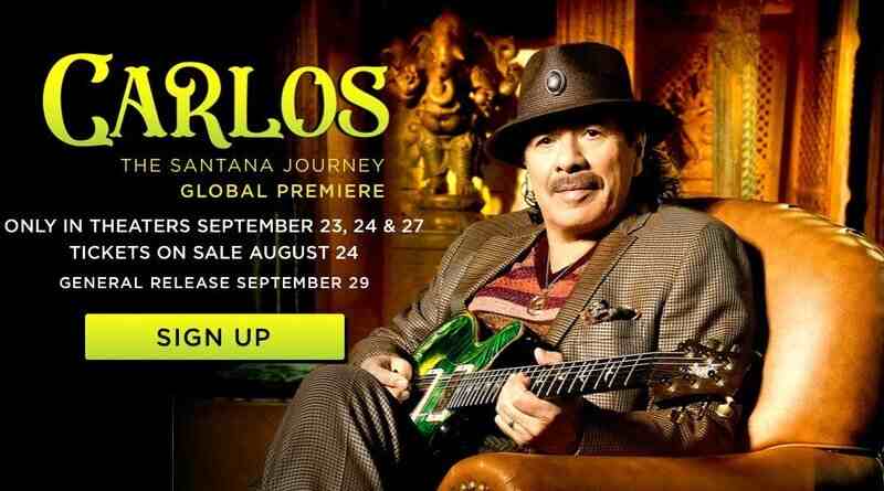 CARLOS SANTANA: Νέο ντοκιμαντέρ "Carlos: The Santana Journey"
