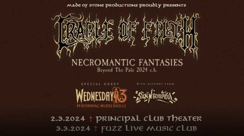 Cradle of Filth live in Greece 2023