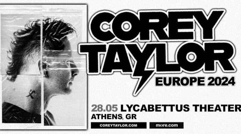 Corey Taylor @ Θέατρο Λυκαβηττού