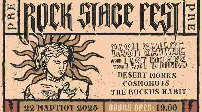 Cash Savage & the Last drinks, Desert Monks, Cosmonuts, The Ruckus Habit @ Αρχιτεκτονική Club