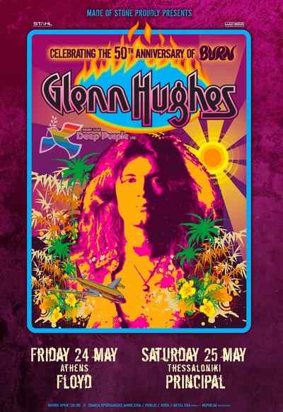 GLENN HUGHES: Ζωντανά σε Αθήνα και Θεσσαλονίκη