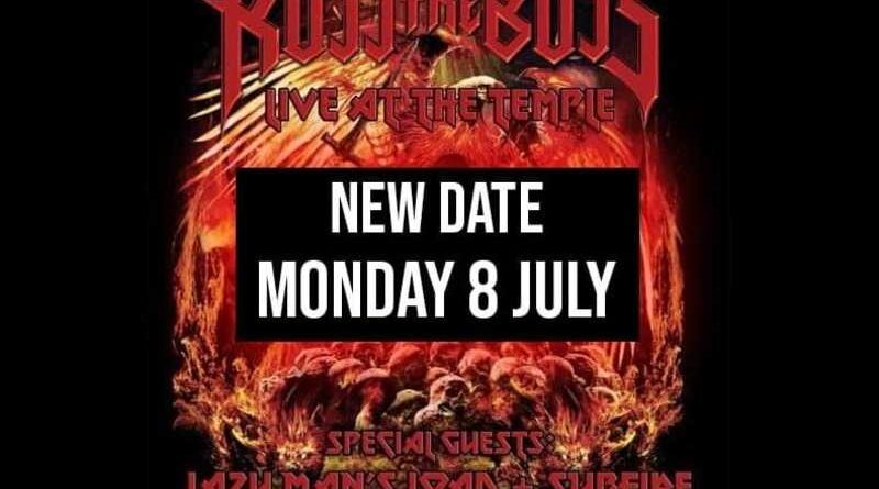 Νέες ημερομηνίες για τις συναυλίες του Ross The Boss