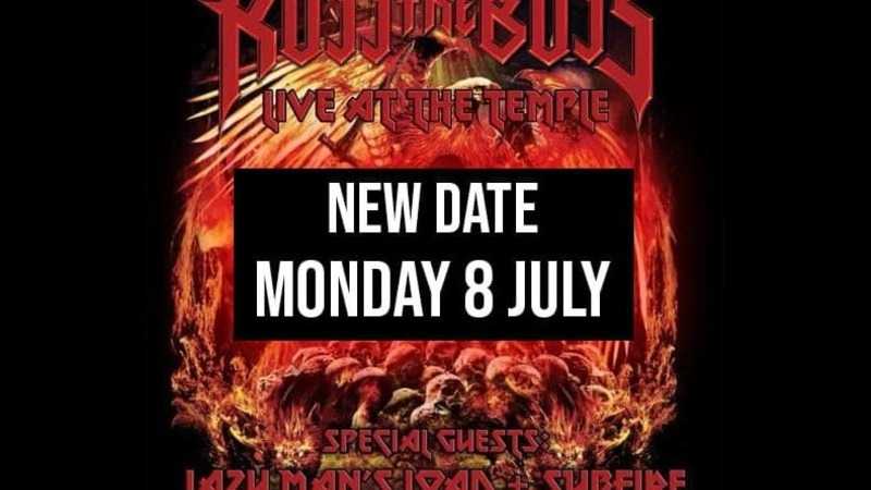 Νέες ημερομηνίες για τις συναυλίες του Ross The Boss