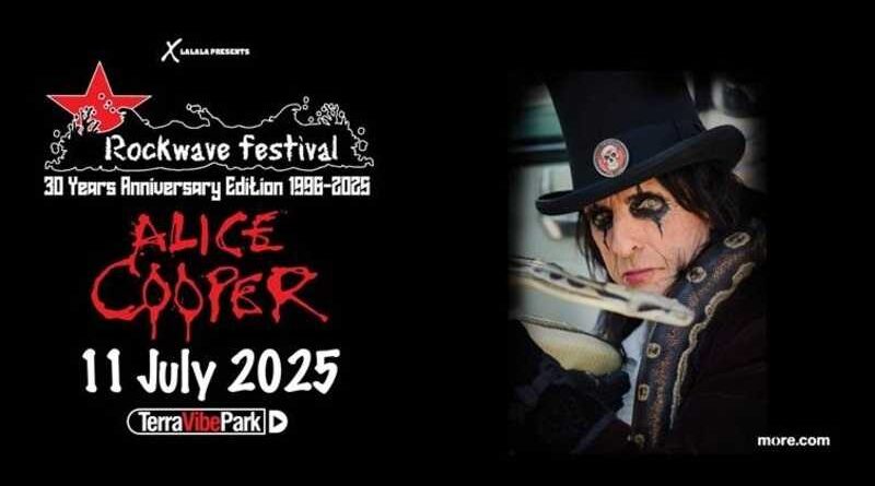 Ο Alice Cooper στο Terra Vibe