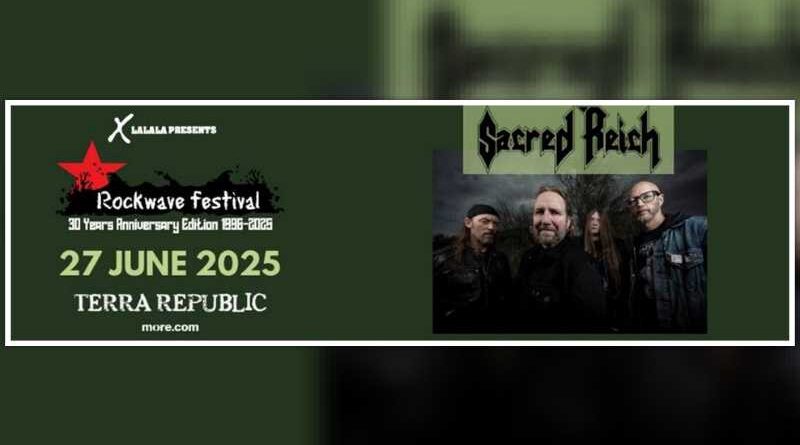 Οι Sacred Reich στο Terra Republic μαζί με Primordial και Rotting Christ