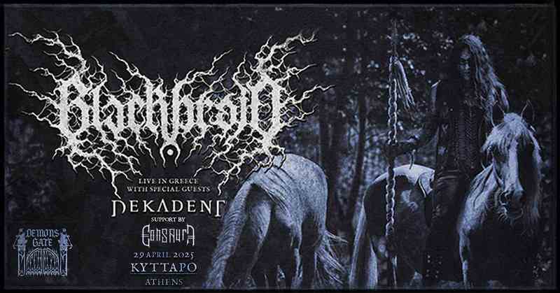 Blackbraid, Dekadent, Eons Aura @ Κύτταρο