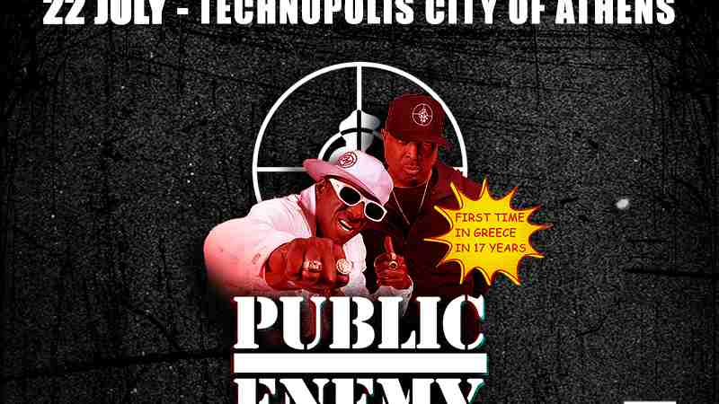Public Enemy @ Τεχνόπολις
