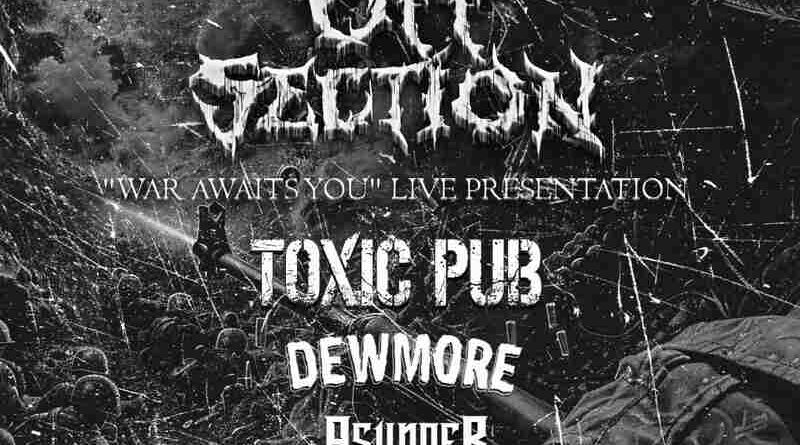 Off Section, Toxic Pub, Dewmore, Asunder @ An Club