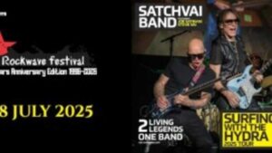 Joe Satriani & Steve Vai @ Δημοτικό Θέατρο Λυκαβηττού