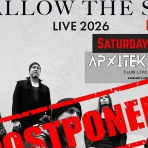 Swallow the Sun, Shattered Hope, Euphrosyne @ Αρχιτεκτονική
