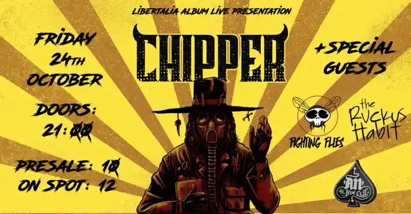 Chipper, The Ruckus Habit, Fighting Flies @ An Club