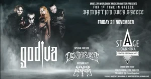 Godiva, Deathcraeft, Golden Serpent @ Stage