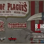 Nest Of Plagues, Spitback, Chaos Engine Research @ Bums