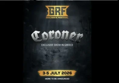 Οι Coroner στην Ελλάδα και στο Golden R. Festival 2026 Οι Coroner στην Ελλάδα και στο Golden R. Festival 2026