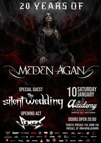 Meden Agan, The Silent Wedding, Senses @ Piraeus Club Academy
