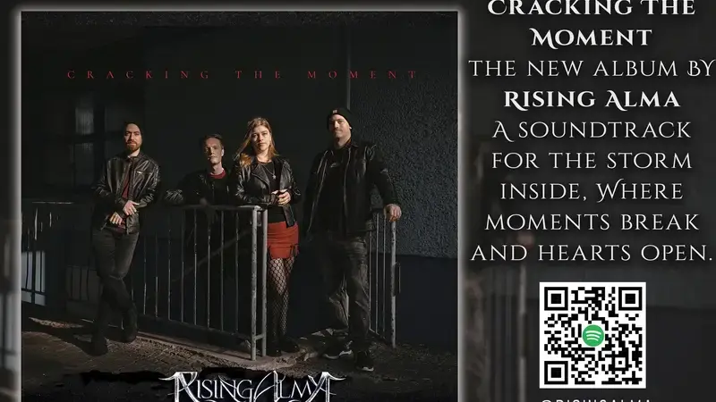 RISING ALMA: Νέο άλμπουμ "Cracking The Moment"