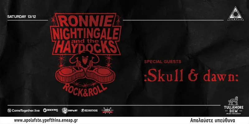 Ronnie Nightingale and the Ηaydocks, Skull & dawn @ Black Temple