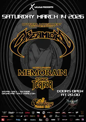 Dreamlord, Memorain, Toxic Terror @ Piraeus Club Academy
