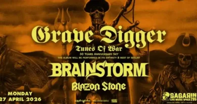 Οι Grave Digger με Brainstorm και Blazon Stone στην Αθήνα