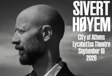 Sivert Høyem @ Δημοτικό Θεάτρου Λυκαβηττού