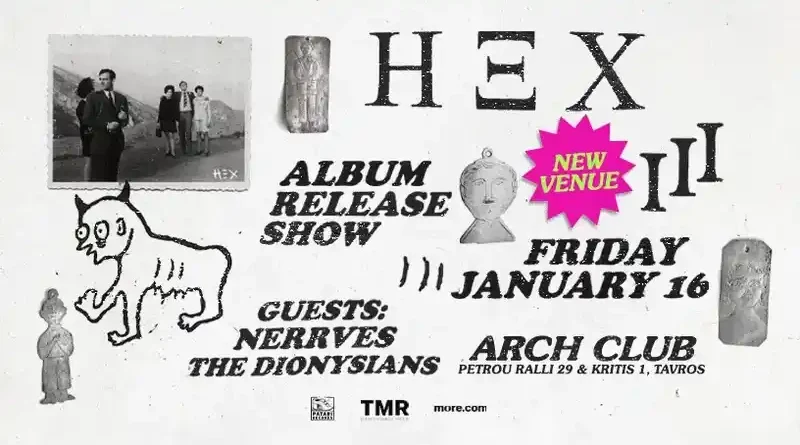 HΞX, Nerrves, The Dionysians @ Arch Club