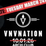 VNV Nation, Grey Gallows, Valisia Odel @ Arch Club