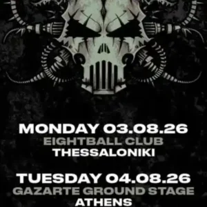 Voivod live in Greece 2026